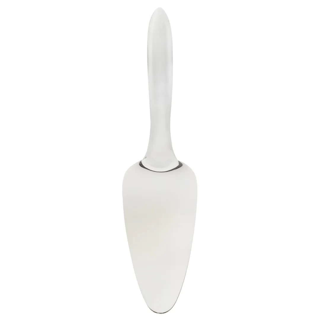 Browne USA 573283 Pie Server 10" Tapered Curved‑Hollow Handle 18/8 Steel Satin Smooth-Edge