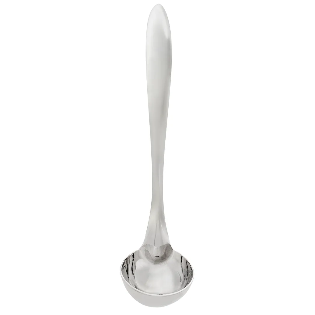 Browne USA 573284 Ladle, 10", 1/2‑1½ oz, 18/8 Stainless Steel Satin, Stay‑Cool Hollow Handle