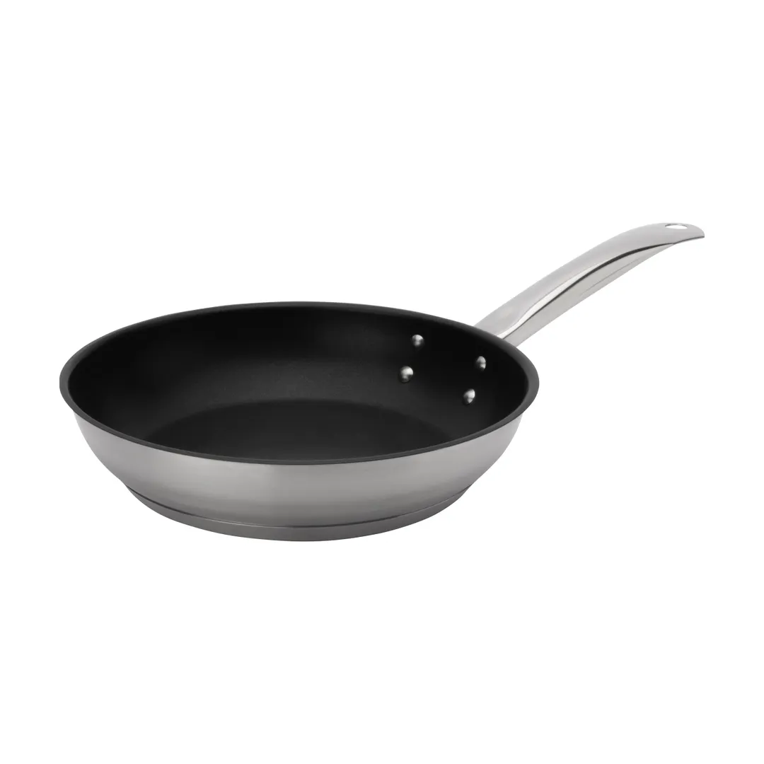 Browne USA 5734061 Fry Pan, 11" Dia x 2" H, Handle, Base, Teflon Select Non‑Stick, NSF