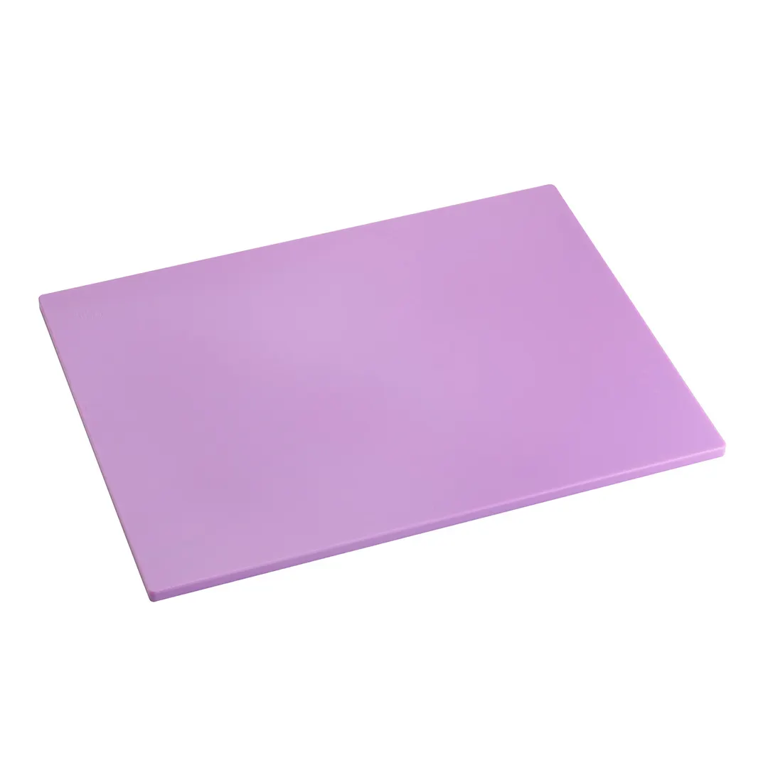 Browne USA 57361816 Cutting Board, 18" x 24" x 1/2" Purple Polyethylene NonSkid Dishwasher Safe NSF