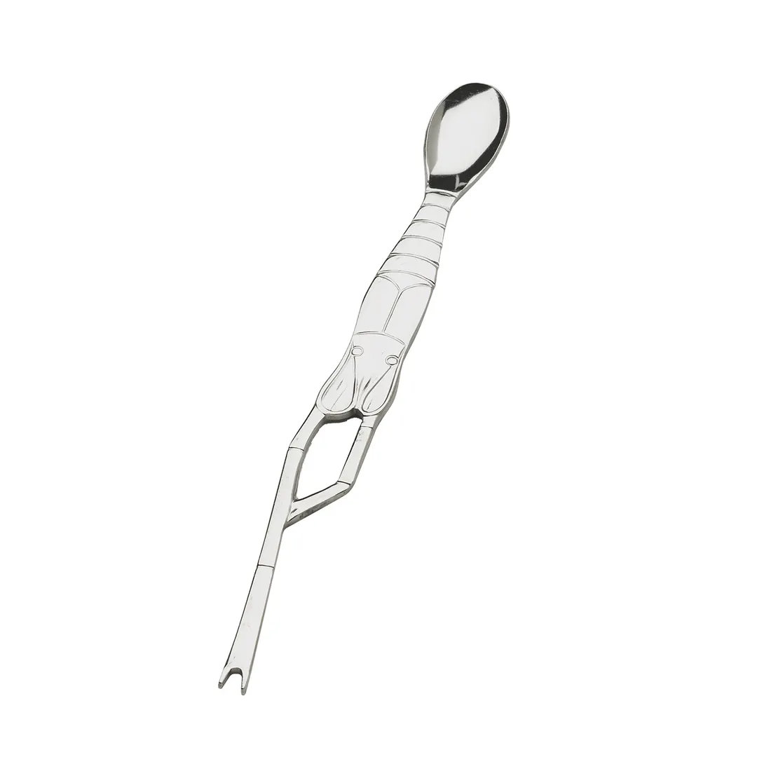 Browne USA 574032 - 6-1/2" Stainless Steel Lobster Fork, Seafood Tool for Shell Extraction