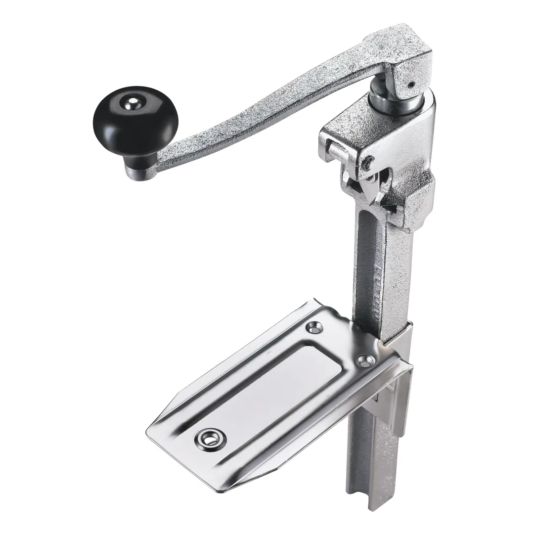 Browne USA 574064 Table‑Mount Can Opener 13"HD 11"H HT Gears Rev Blades Plated Steel Cast Iron Shaft