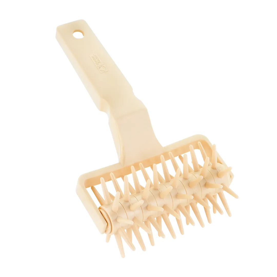 Browne USA 574265 Roller Docker - 8.5" x 4-3/4" Size, 64 7/8" Pins, High-Impact Plastic, 8" Width