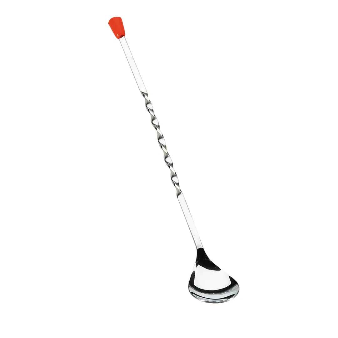Browne USA 57501 Bar Spoon - 11" One-Piece Twisted Shaft Stainless Steel Bar Utensil