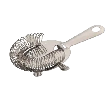 Browne USA 57507 Bar Strainer - 6" Diameter, 4-Ear Stainless Steel Body & Spring, Bartending Tool