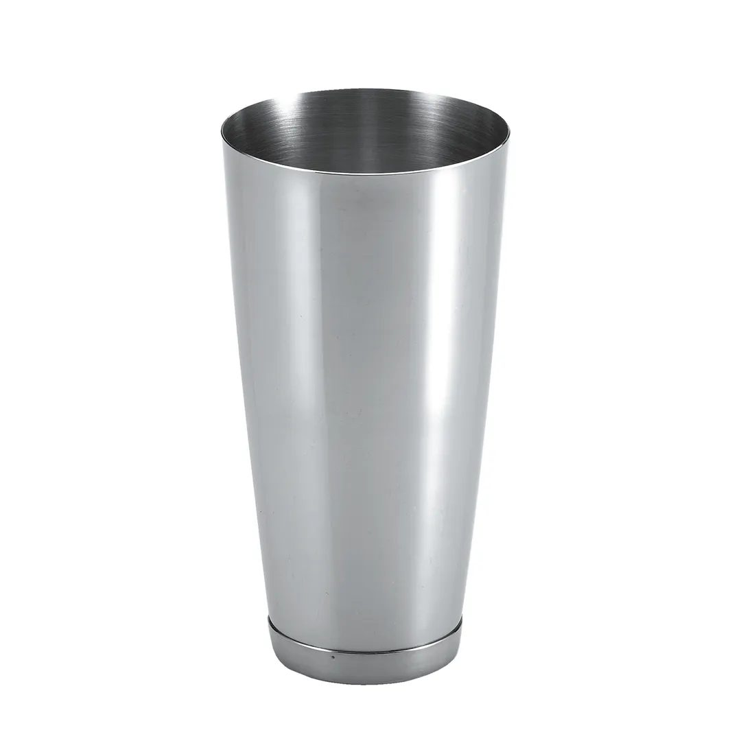 Browne USA 57509 Cocktail Shaker, 30 oz, 3‑7/10" x 7" Stainless Steel, Shaker‑Only, Satin