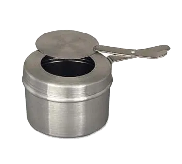 Browne USA 575126-5 Chafer Fuel Holder, 3-1/2" Cover, Fits All Browne Chafers, Stainless Steel