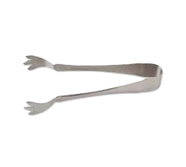Browne USA 57526 Pom & Ice Tongs, 6½" Length, 5‑6" Chicken‑Foot Claw, 0.8 mm Thick Stainless Steel