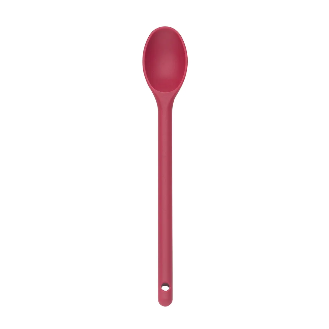 Browne USA 57538505 Serving Spoon, 15" Nylon, Red Handle, Heat‑Resistant To 390°F (200°C) – Use