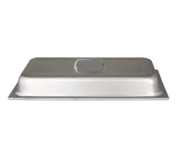 Browne USA 575530 Full Size Rect Chafer Dome Cover 21.5" x 13" x 2.8" Stainless Steel Std Pans No Hinge