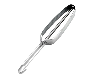 Browne USA 575690 Vegetable Peeler, 2" Length, 2.5" Double‑Edge Stainless Steel Blade, Smooth Edge