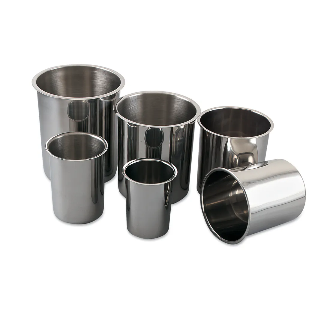 Browne USA 575782 Bain Marie Pot, 12 Qt, 10-7/10" Dia., Fits 9-3/10", Stainless Satin/Mirror