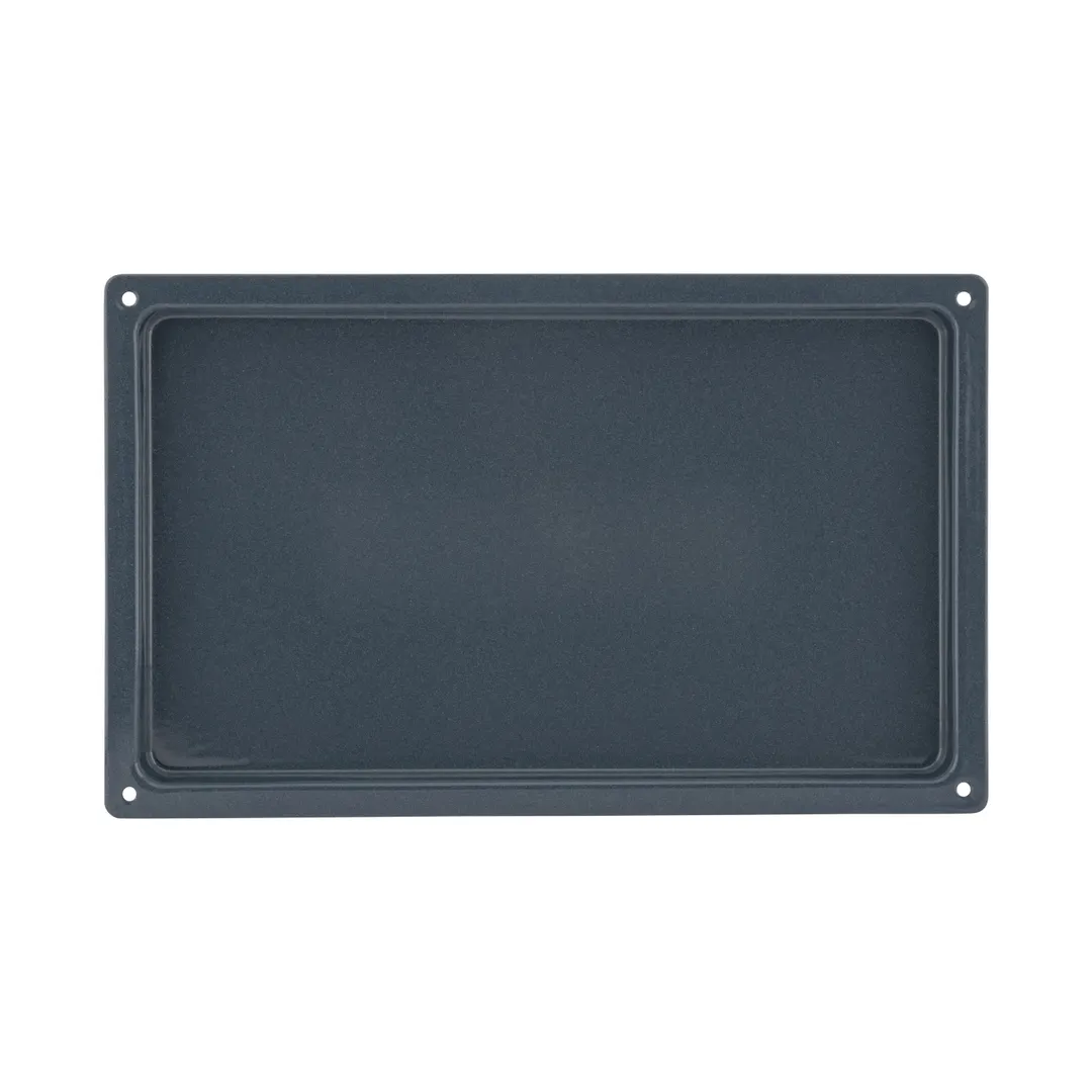 Browne USA 576202 Roast Pan, 20‑3/4" L x 12‑3/4" W x 1‑1/2" D, 20‑Gauge Steel, Heat‑Resistant