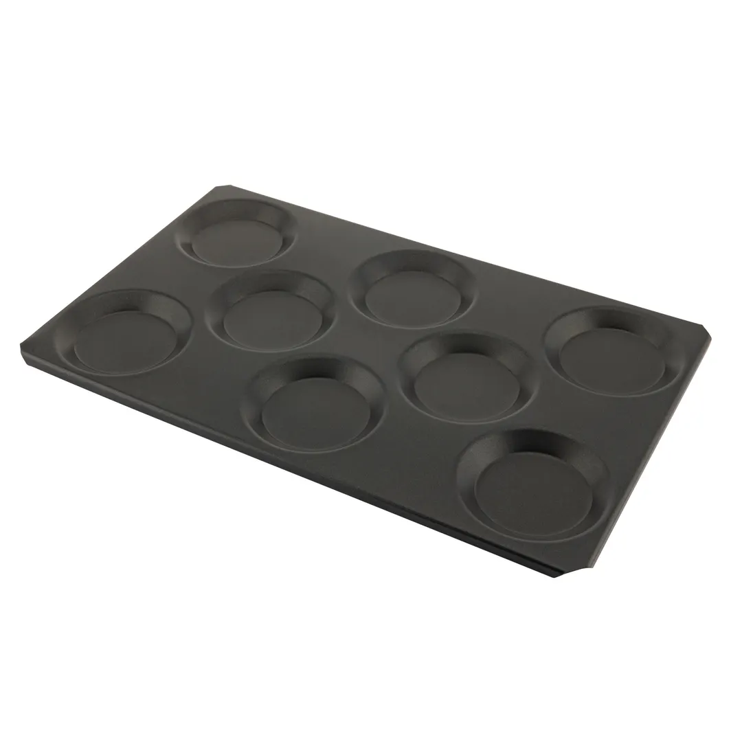 Browne USA 576209 Thermalloy Baking Tray, 20‑3/4" L x 12‑3/4" W, 8‑Sect 575°F, Nonstick Aluminum