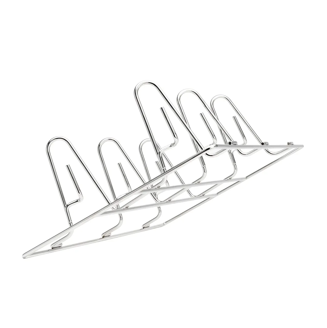 Browne USA 576212 Combi Poultry Rack, 1/1 GN Chicken Grid, Six-Item, Welded Stainless Steel