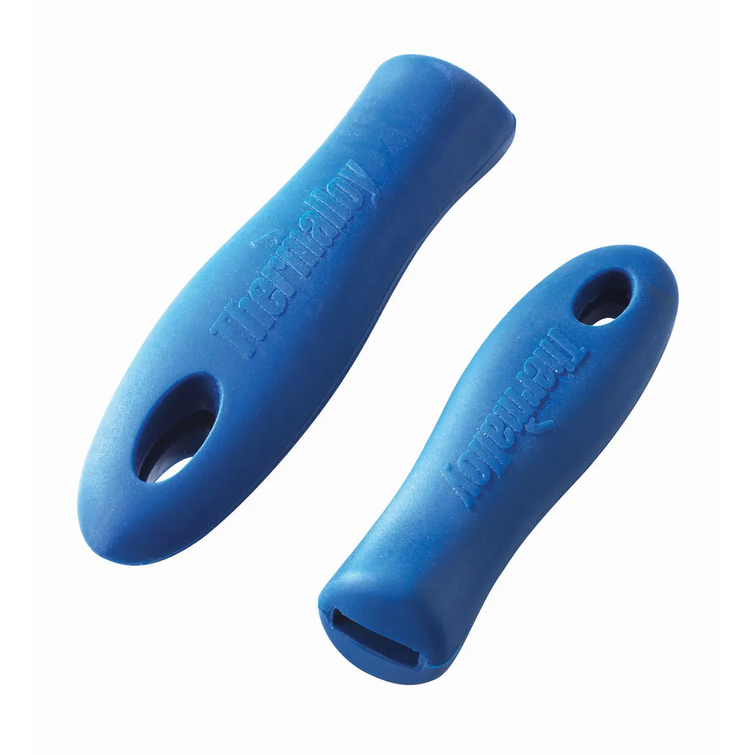 Browne USA 5811134 Pan Sleeve Silicone Heat Resistant 572°F (300°C) Fits 10",12"&14" Blue