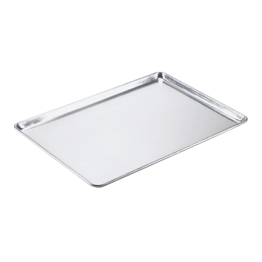 Browne USA 58131032 Bun/Sheet Pan, 13" L x 9½" W x 1" D Aluminum 20 ga 0.8 mm Reinforced Stackable
