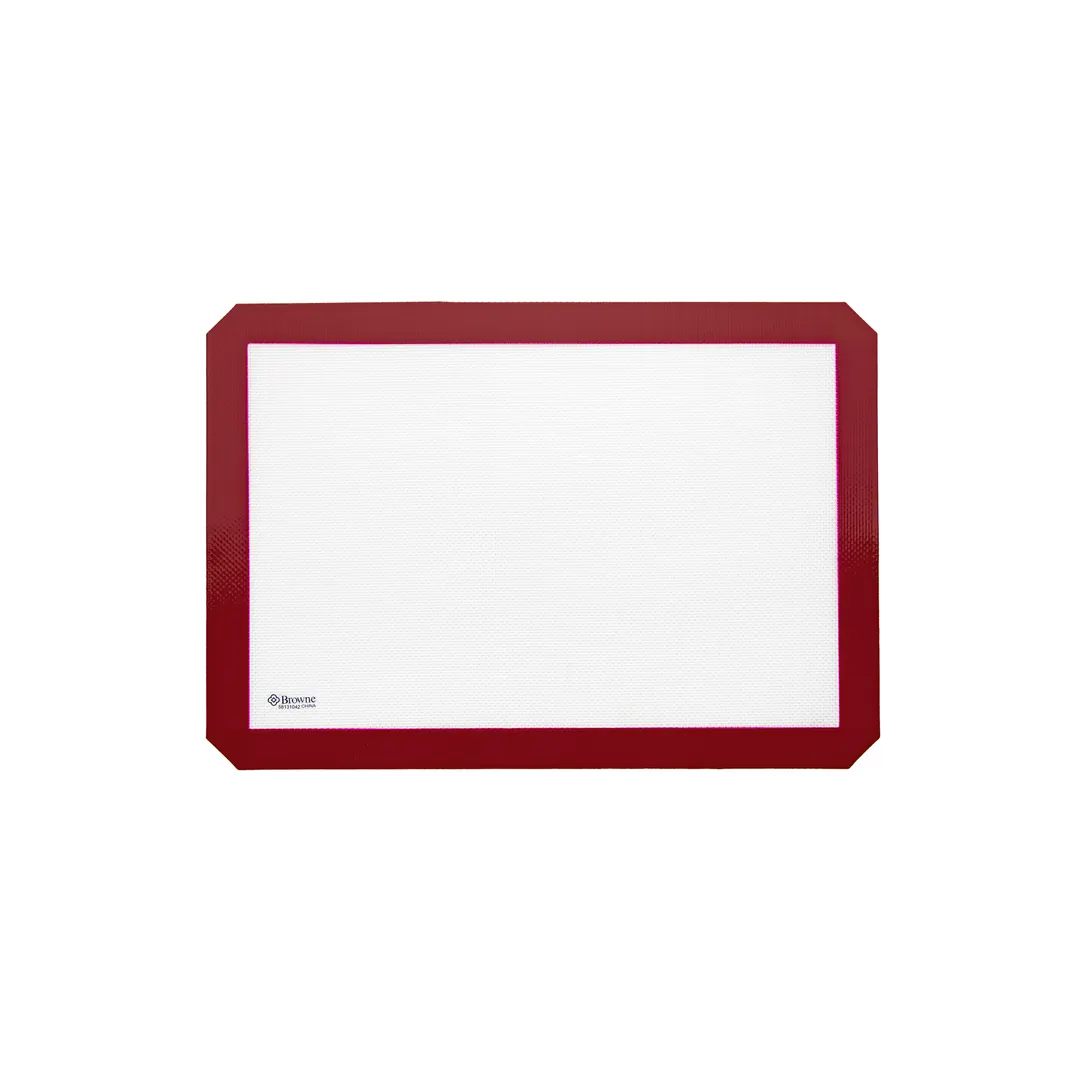 Browne USA 58131042 Baking Mat, 11-4/5" X 8-3/10" Double Silicone Non‑Stick NSF -22°F to 446°F