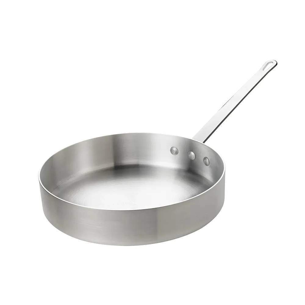 Browne USA 5813705 Thermalloy 5 Qt Saute Pan 11-1/2" Dia, Aluminum, Riveted Handle, No Cover
