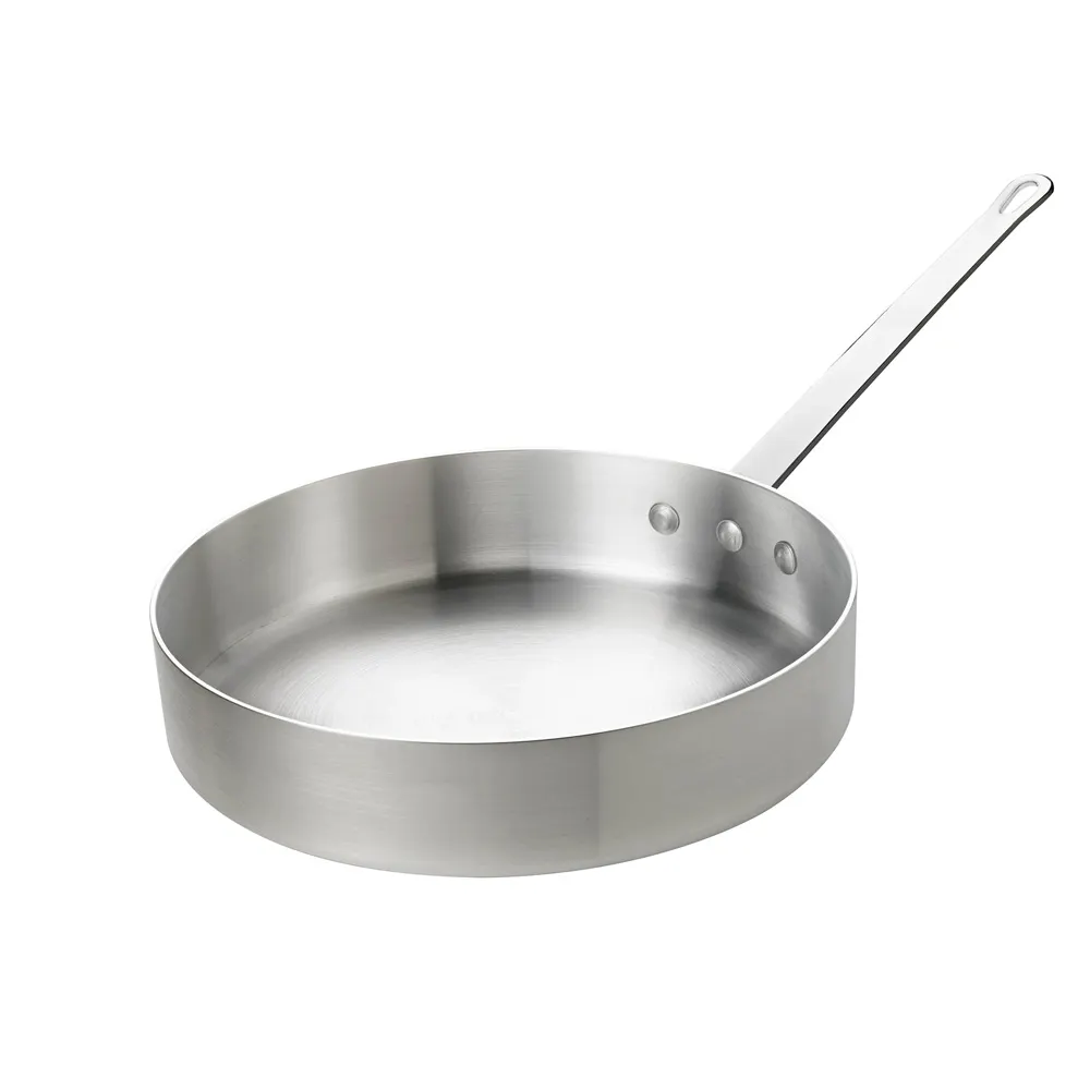Browne USA 5813707 Thermalloy 7-Qt Sauté Pan, 13½" x 3", Aluminum, Riveted Handle - No Cover