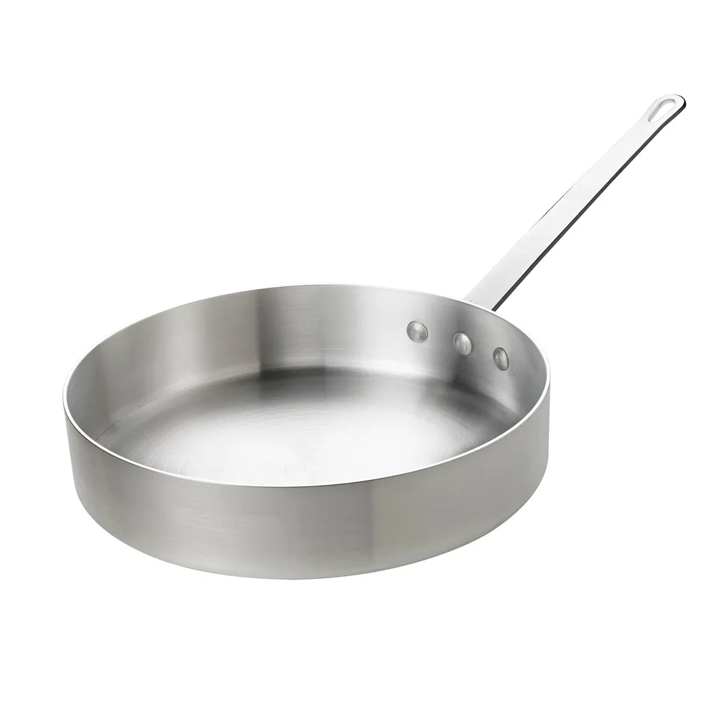 Browne USA 5813711 Thermalloy 11‑Qt 15‑3/10" Saute Pan, Aluminum, No Cover, Multi‑Fuel Compatible