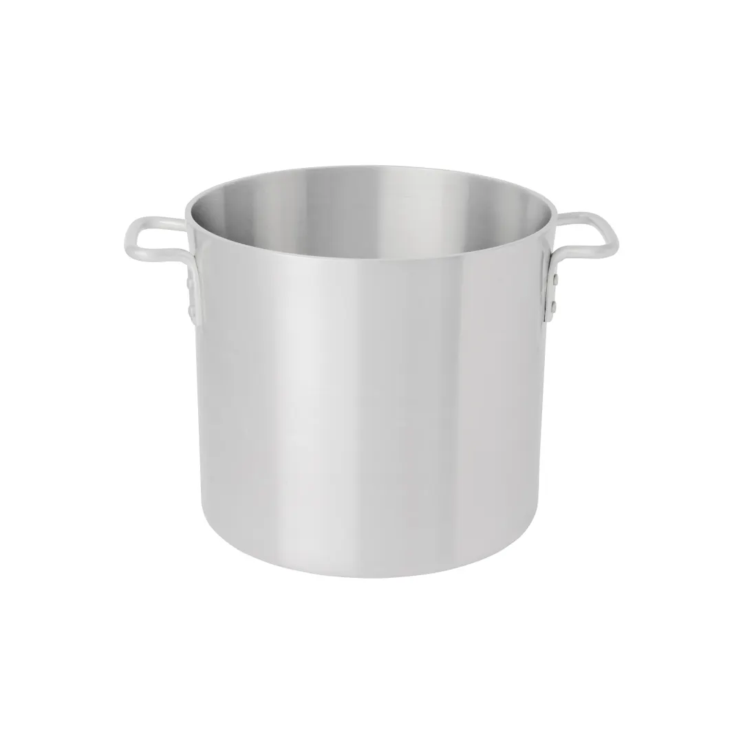 Browne USA 5814124 Thermalloy 24‑qt Stock Pot, 12½" x 11¼" Aluminum, 2‑Gauge, NSF