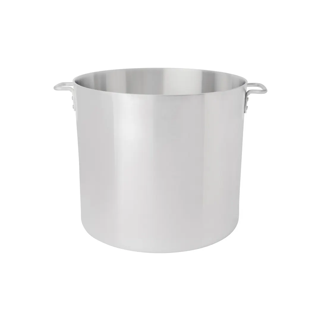 Browne USA 5814200 Thermalloy 100 Qt Stock Pot, 20" x 17-3/5", 1‑Gauge Aluminum, Handles, NSF