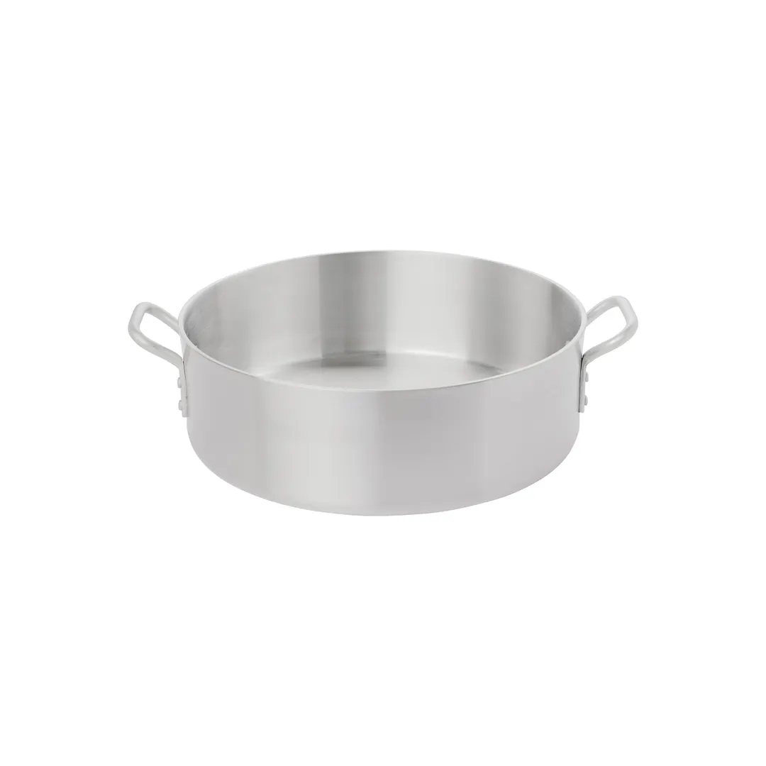 Browne USA 5814418 Thermalloy Brazier, 15" x 5" 18‑Qt Aluminum, Handles, Multi‑Fuel – No Cover