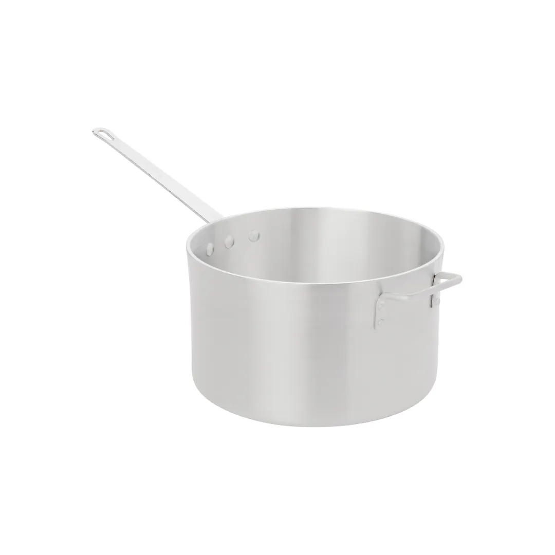 Browne USA 5814511 Thermalloy 11-Qt Sauce Pan, 11" Dia x 6-4/5" H, Riveted & Helper Handles, NSF