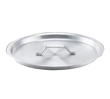 Browne USA 5815012 Thermalloy Pot Cover, Flat Lid, 8"-10" Aluminum, Fits 5813112 & 5814112, 6‑Gauge