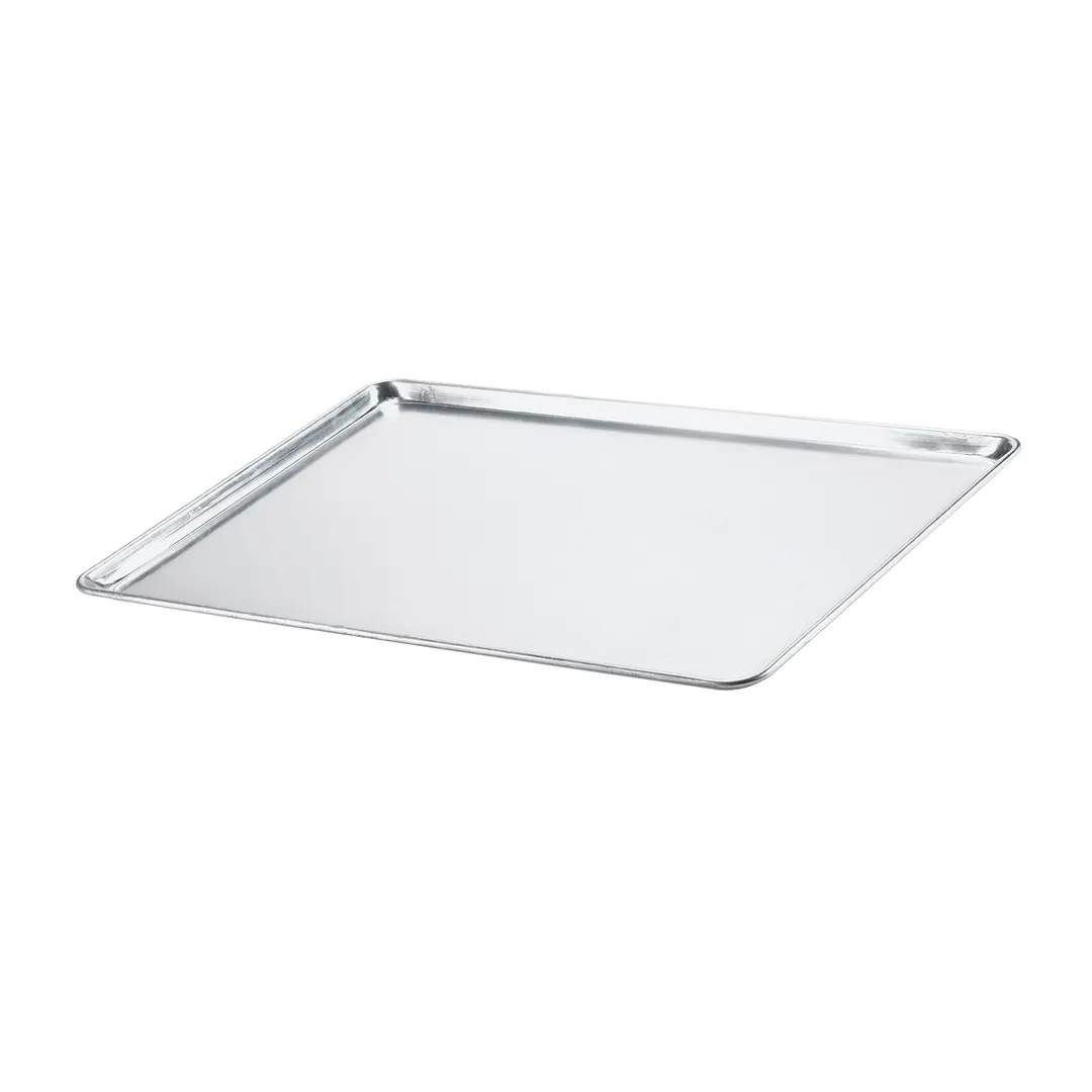 Browne USA 58152140 Bun Pan, 2/3 Size 15" x 21" x 1" Deep, Aluminum 20‑Gauge, Rounded Edge