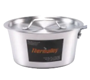 Browne USA 5815903 Thermalloy Sauce Pan Cover, Aluminum Lid, 8‑10" Size, 9‑Gauge