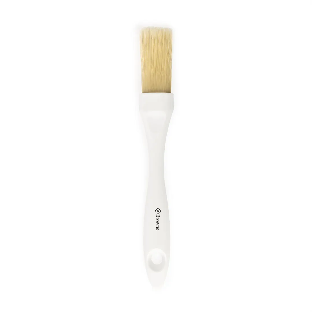 Browne USA 6130015 Pastry Brush, 1-1/2" Boar Bristle, ABS Plastic Handle, Heat to 500°F/260°C