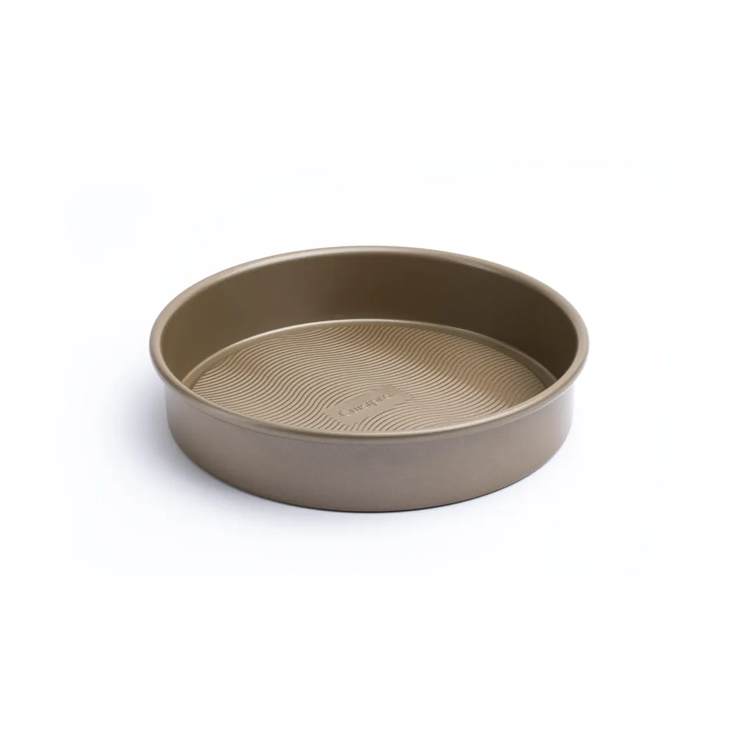 Browne USA 746262 CUISIPRO Round Baking Pan 9.5" x 2" Steel Non‑Stick PFOA‑Free 500°F