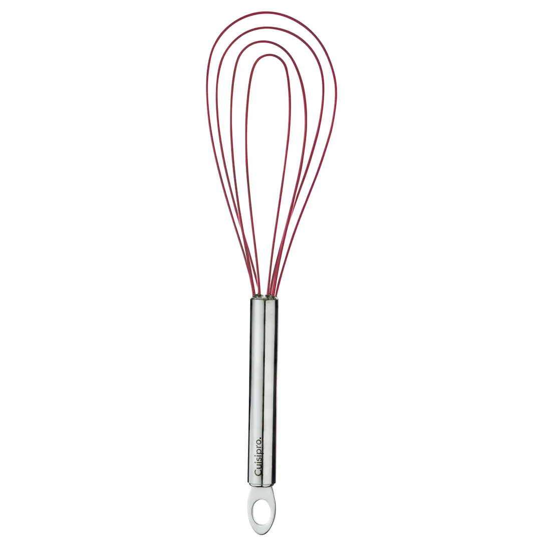 Browne USA 74697005 Specialty Whisk, 10" Stainless, Non‑Stick Coating, 425°F, Wires, Sealed Cap