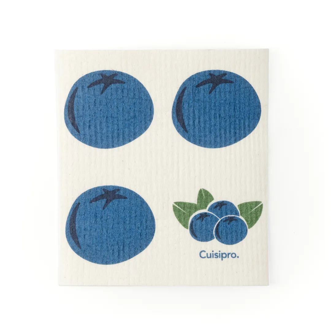 Browne USA 747937 Kitchen Towel - Small 20x17x0.2 cm (7.87x6.7 in) Blue CUISIPRO Eco-Cloth, Biodegradable, Reusable