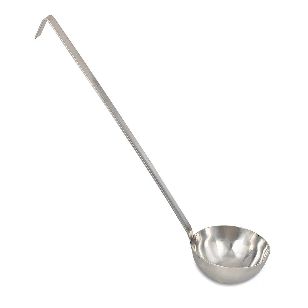 Browne USA 7744 Ladle – 4 oz, 13" Length, 1‑Piece Construction, 18/8 Stainless Steel