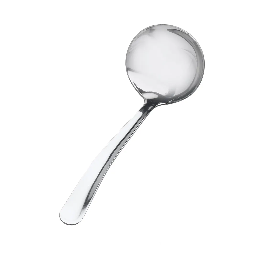 Browne USA 819 Serving Ladle, 0.5 oz, 6½" Length, One‑Piece Stainless Steel, Mirror