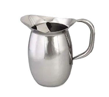 Browne USA 8203G Metal Pitcher - 100 oz 9" Height, Stainless Steel,, Guard, Tubular Handle