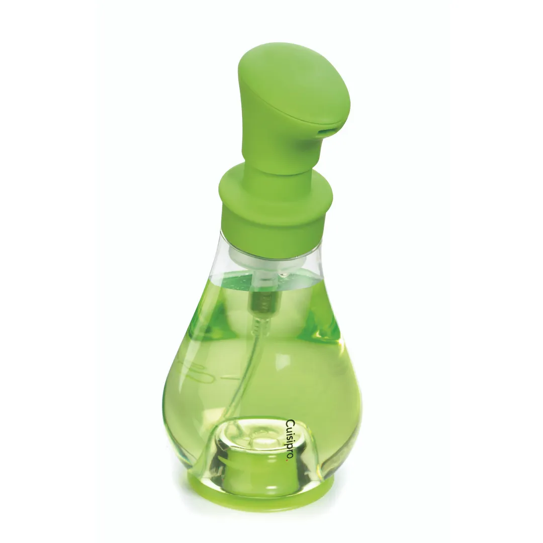 Browne USA 83758004 - Soap Dispenser, 2.7" x 2.7" x 8.25", Green Plastic, Non‑Aero, 75% Savings