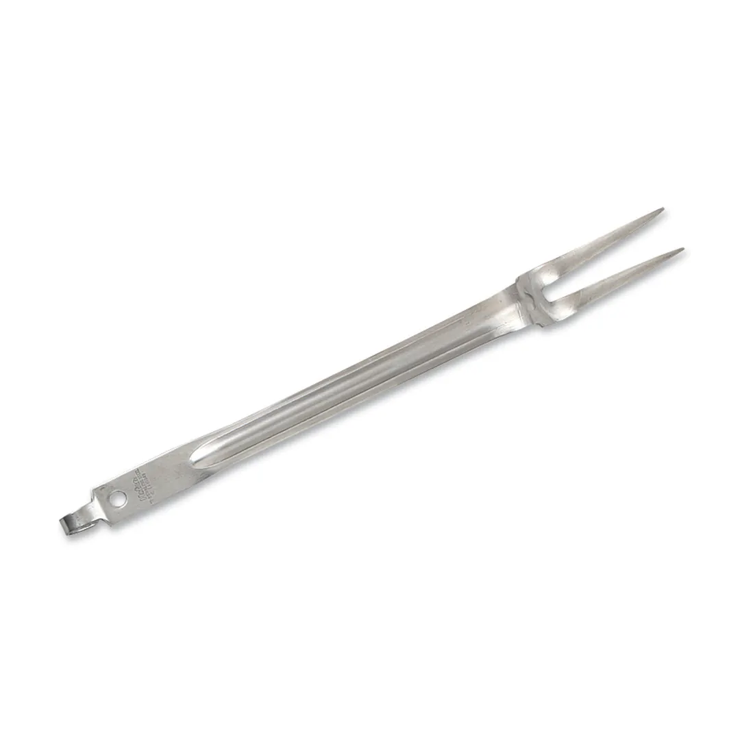 Browne USA 85949 Fork – 15" Reinforcement Rib, 2.0 mm Hook Handle, Stainless Steel Satin