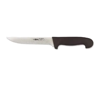 Browne USA PC1286 Boning Knife, 6" High Carbon Steel Blade, Black Plastic Handle, NSF