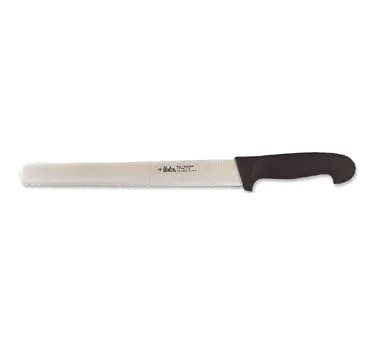 Browne USA PC15510 Bread Knife, 10" High Carbon Steel Blade, Black ABS Handle, NSF