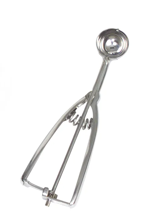 Browne USA U12160 Squeeze Disher, 0.56 oz, #60 Size, Brass Chrome, Metal Handle