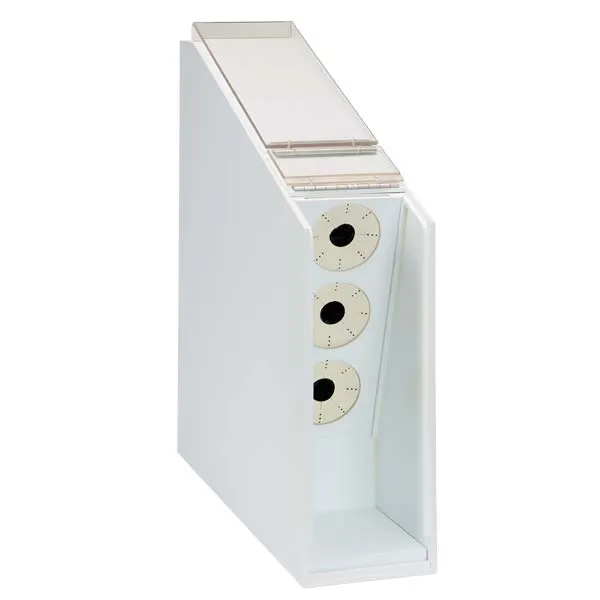 Dispense‑Rite CTCD‑3WT - Ice Cream Cone Dispenser, Countertop 21‑3/4" H x 6" W x 22‑3/4" D, Black PS