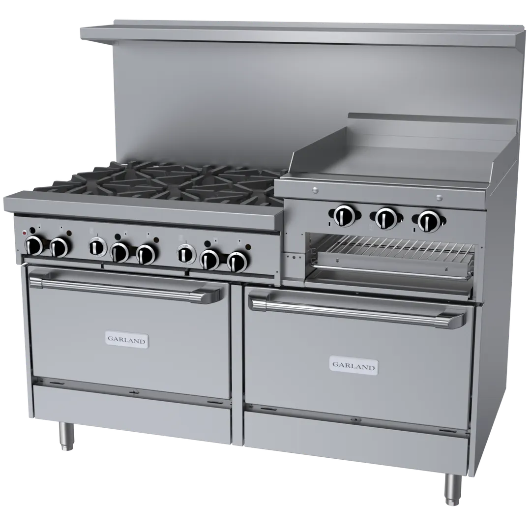 Garland US Range GFE60-6R24CR Gas 60" Restaurant Range