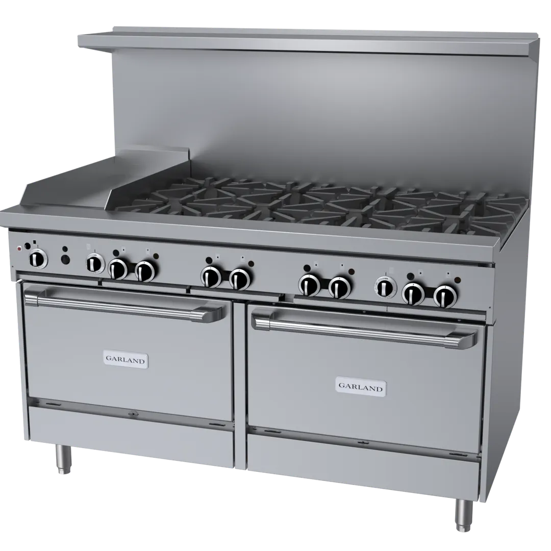 Garland US Range GFE60-8G12CR Gas 60" Restaurant Range