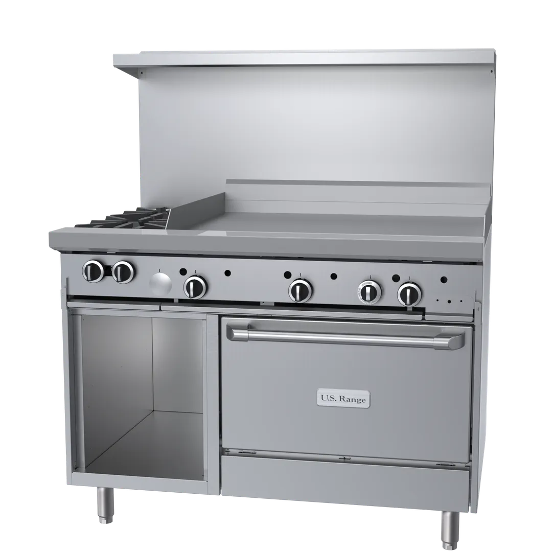 Garland US Range U48-2G36CS Gas 48" Restaurant Range