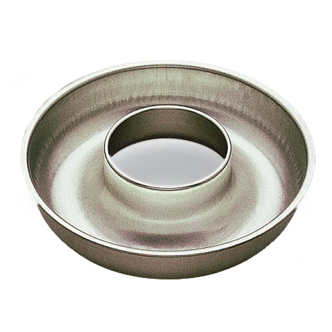 Louis Tellier 154050 Gobel Savarin Ring Cake Mold – 9.5" Dia x 2.3" H, Tin‑Plated Steel