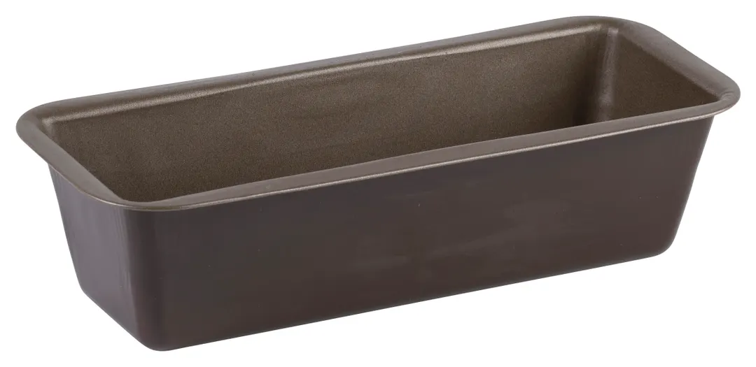Louis Tellier 223320 Cake Mold Pan - 10.23"W x 3.74"D x 3"H Brown Non-Stick Coated Pan
